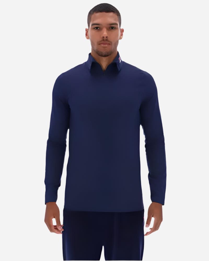 Fila NEIL Zip Up Roll Neck Navy