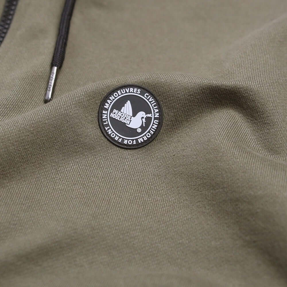 Peaceful Hooligan BAIL Hoodie Olive