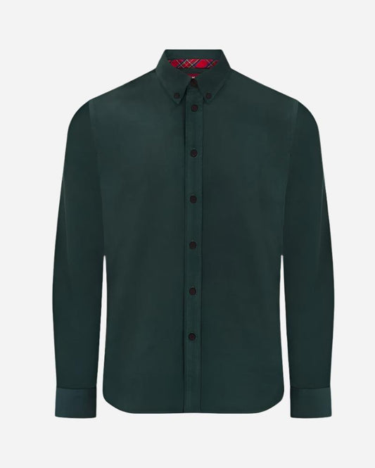 Merc CUDDON Corduroy Shirt Bottle Green