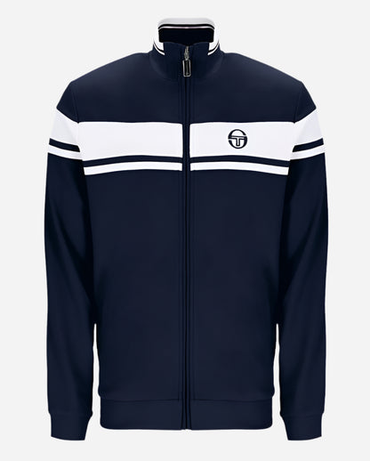 Sergio Tacchini DAMARINDO Track Top Maritime Blue/Gardenia/Maritime Blue