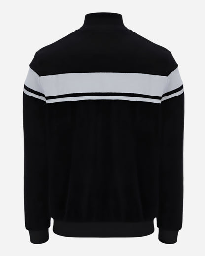 Sergio Tacchini DAMARINDO Velour Track Top Black