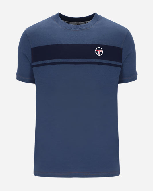 Sergio Tacchini MASTERS T Shirt Denim Blue