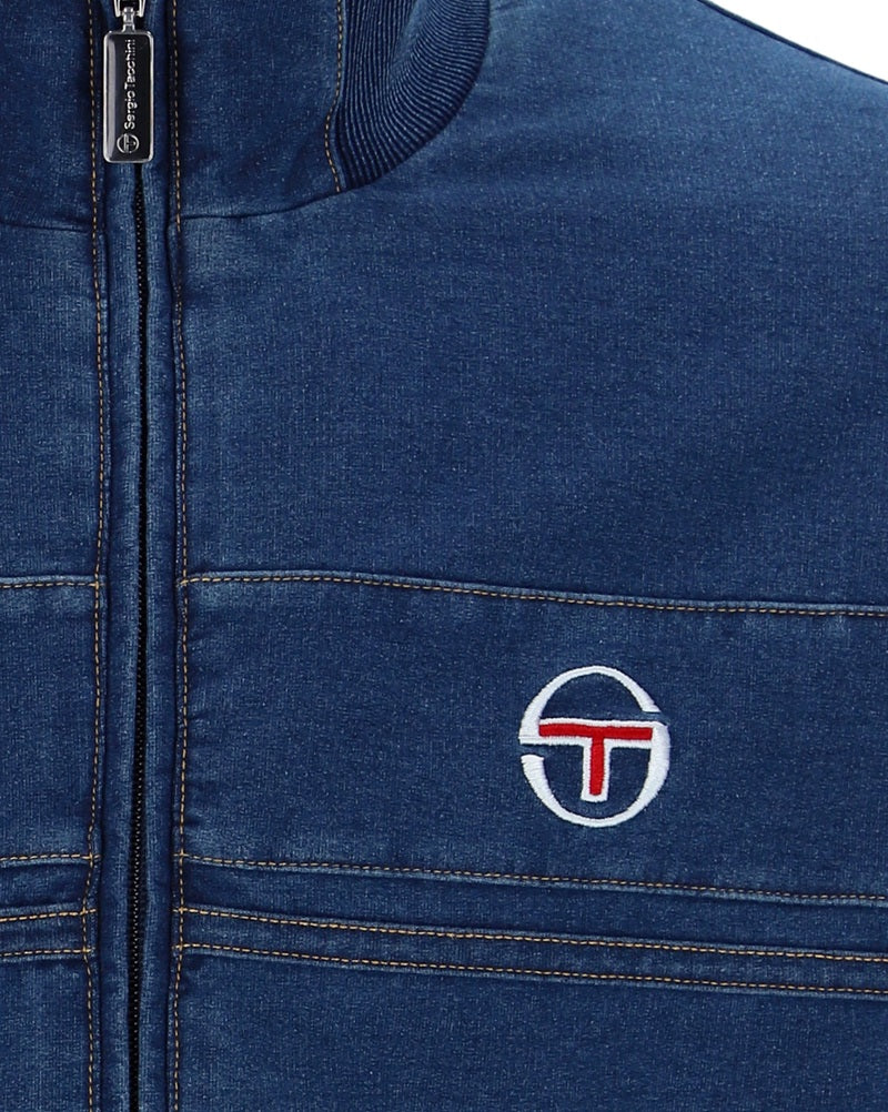 Sergio Tacchini Denim DAMARINDO Track Top Blue