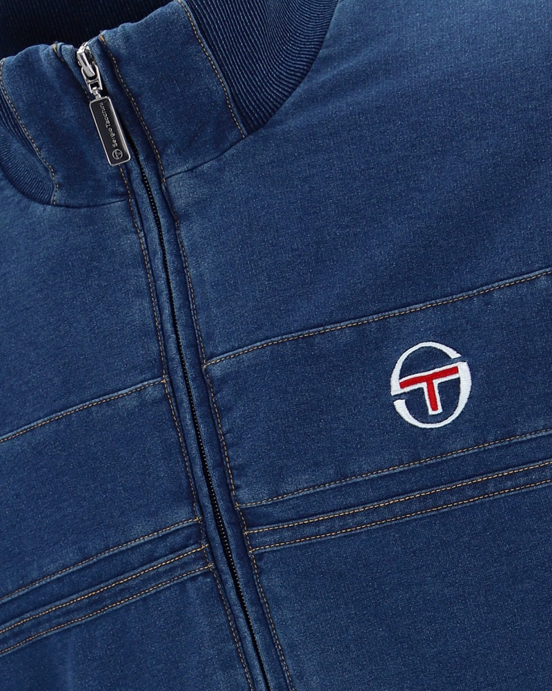 Sergio Tacchini Denim DAMARINDO Track Top Blue