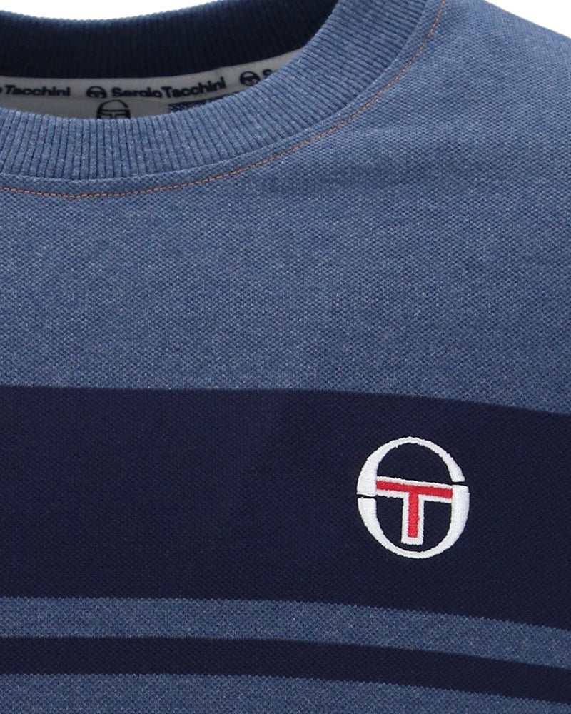 Sergio Tacchini MASTERS T Shirt Denim Blue