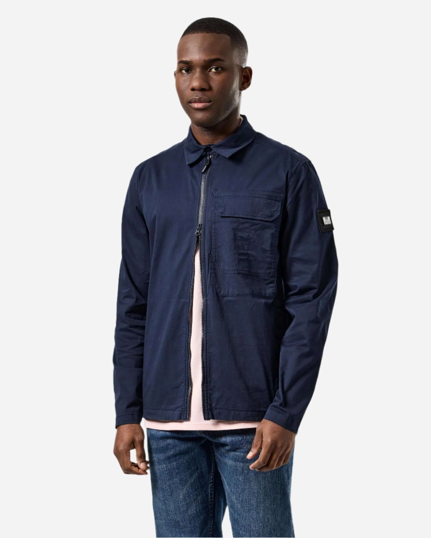 Weekend Offender GRANITEVILLE Utility Overshirt Navy