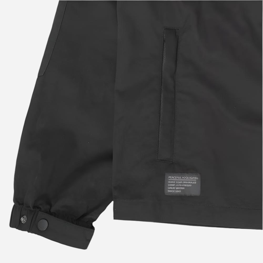 Peacefull Hooligan GUNNAR Overshirt Black