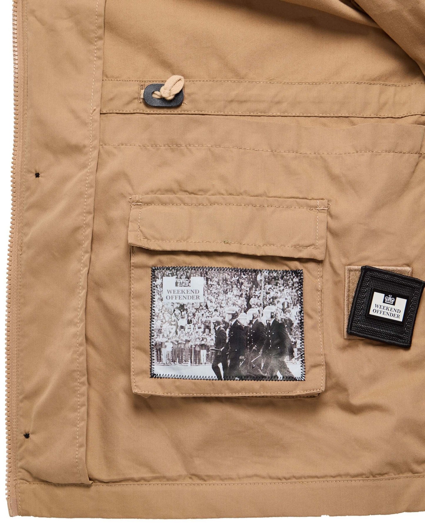 Weekend Offender HARPOCRATES Multi-Pocket Jacket Sand