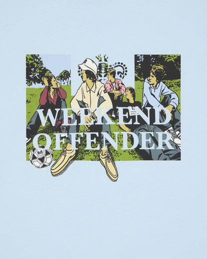 Weekend Offender HYMNS T Shirt Ocean Wave