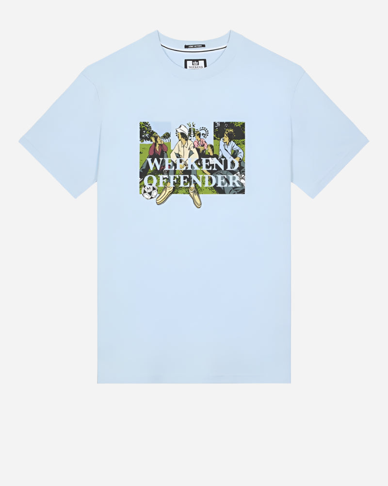 Weekend Offender HYMNS T Shirt Ocean Wave