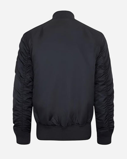 Merc HARDY Bomber Jacket Navy