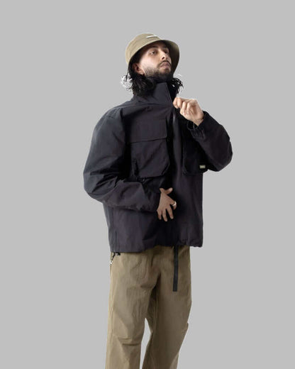 Hikerdelic Tenkara Overshirt Black Hikerdelic