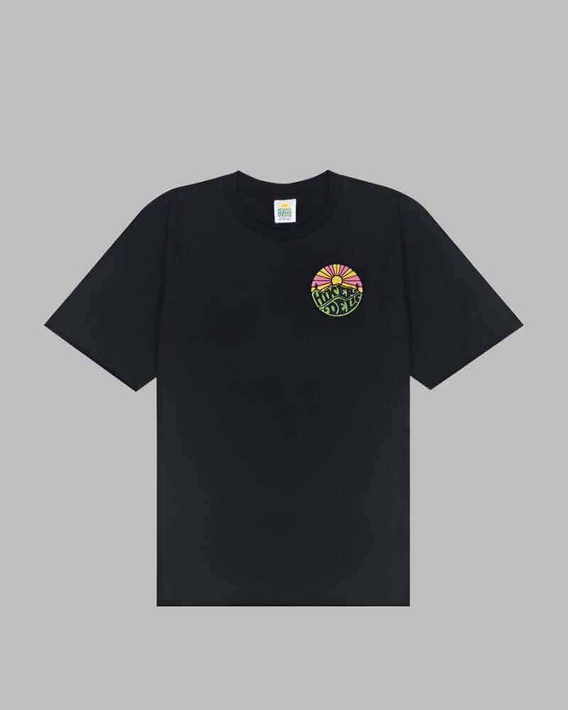 Hikerdelic Original Logo T Shirt Black Hikerdelic