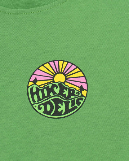 Hikerdelic Original Logo T Shirt Fern