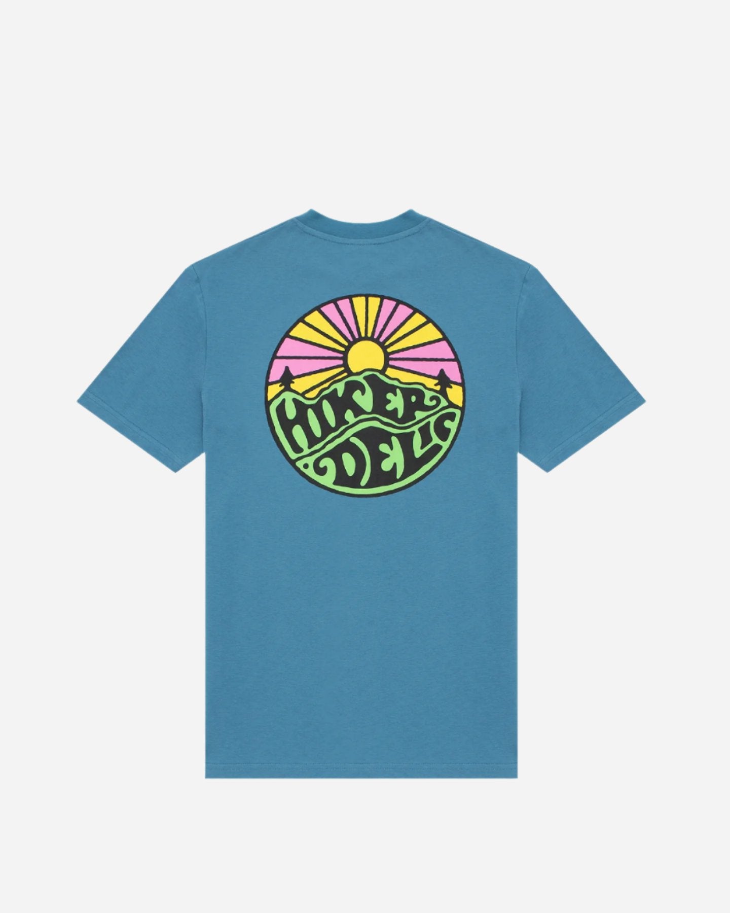 Hikerdelic Original Logo T Shirt Hibiscus