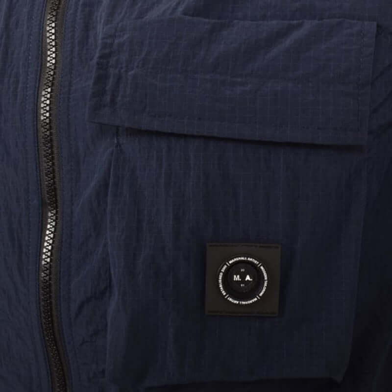 Marshall Artist NEVADO Overshirt Navy