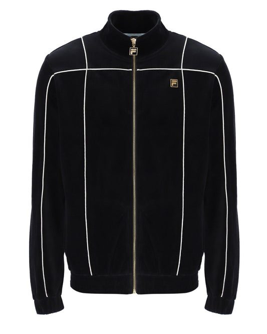 Fila NICHOLS Velour Track Top Black