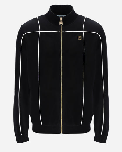 Fila NICHOLS Velour Track Top Black