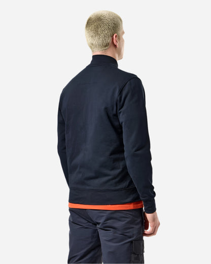 Weekend Offender SANTO Full Zip Sweatshirt Navy