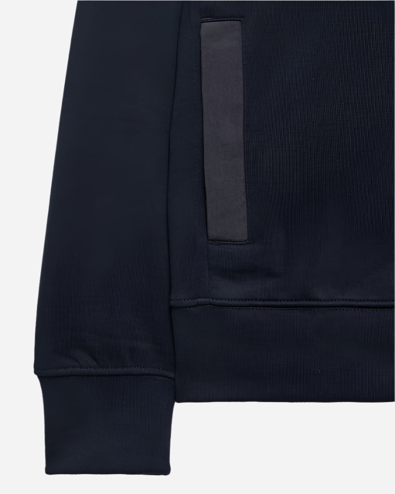 Weekend Offender SANTO Full Zip Sweatshirt Navy