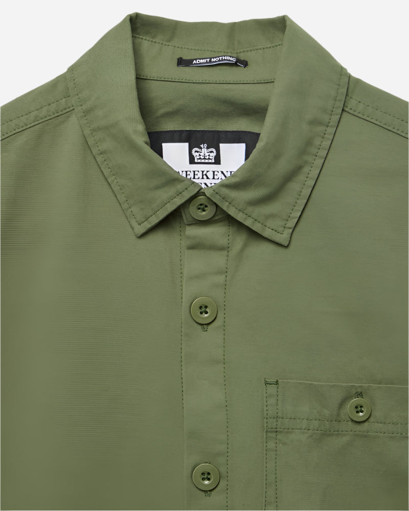 Weekend Offender TAVIRA Over-Shirt Sapling Green