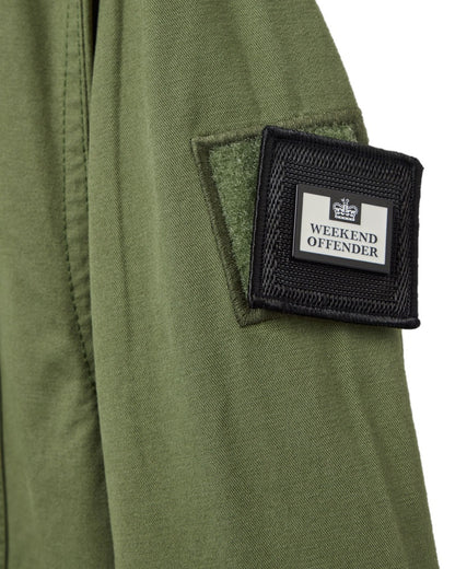 Weekend Offender TAVIRA Over-Shirt Sapling Green