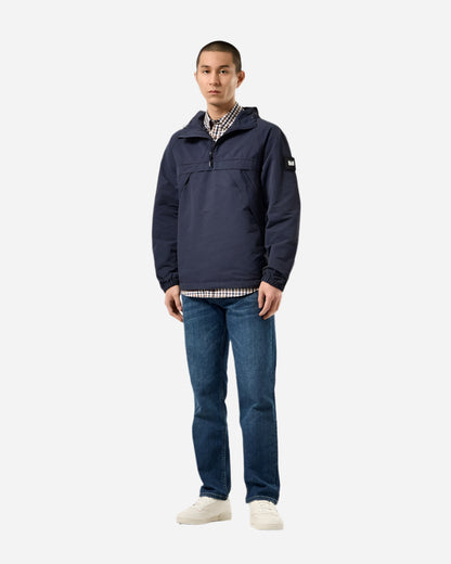 Weekend Offender WYNWOOD Quarter Zip Over-Top Navy