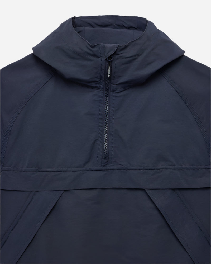 Weekend Offender WYNWOOD Quarter Zip Over-Top Navy