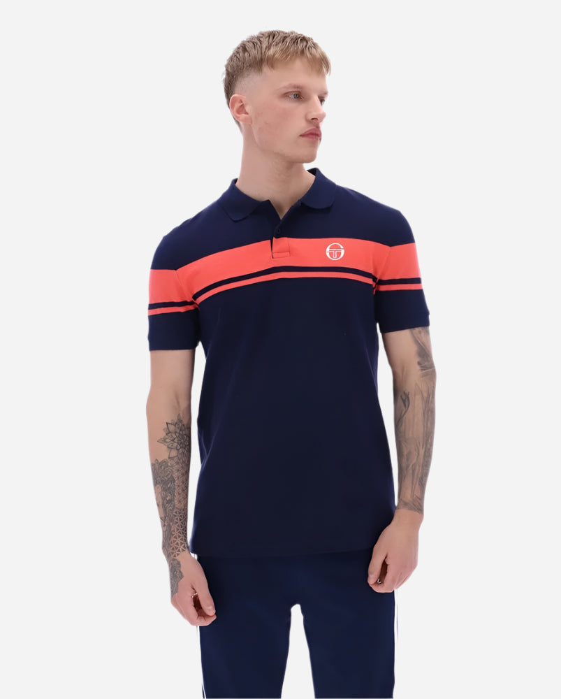 Sergio Tacchini YOUNG LINE Polo Maritime Blue/Dubarry