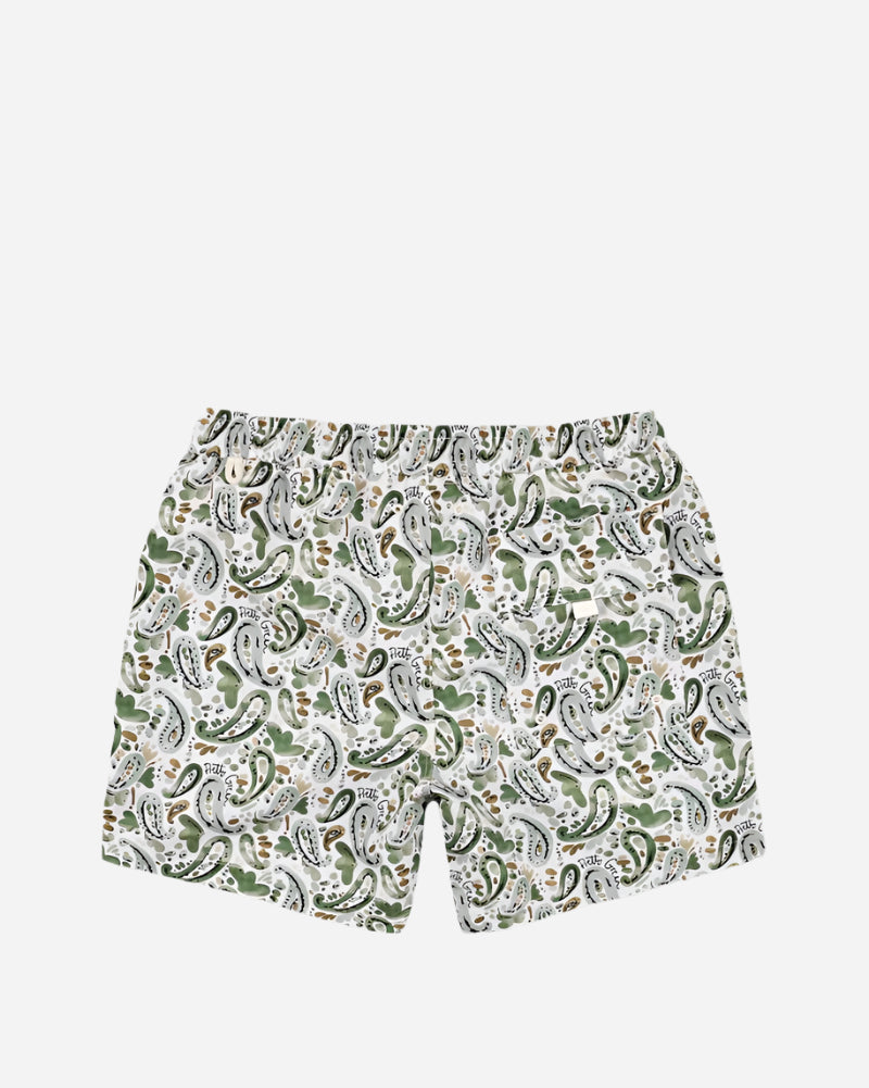 Pretty Green AQUARELLE Paisley Swim Shorts