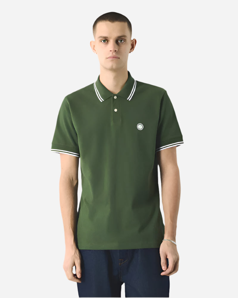 Pretty Green BARTON Polo Forest Green