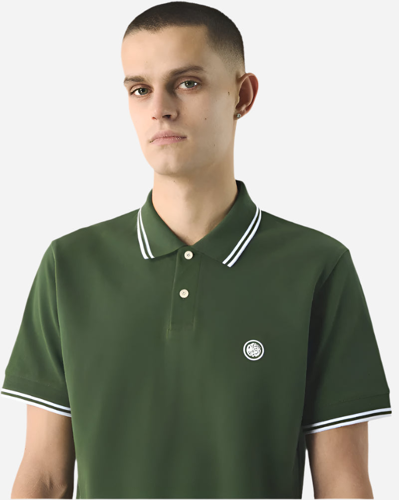 Pretty Green BARTON Polo Forest Green