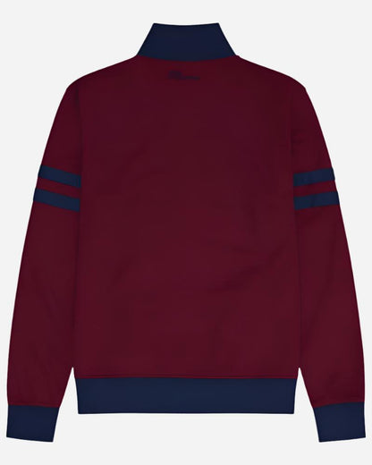 Ellesse ROMA Track Top Burgundy