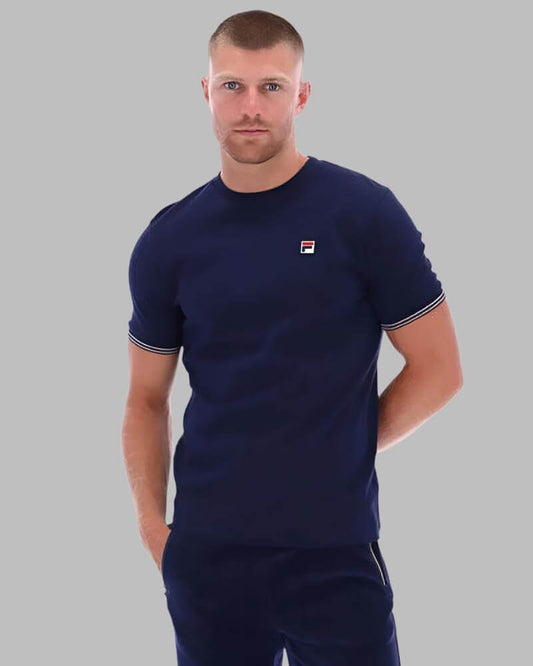 FILA CALEB T Shirt Navy FILA