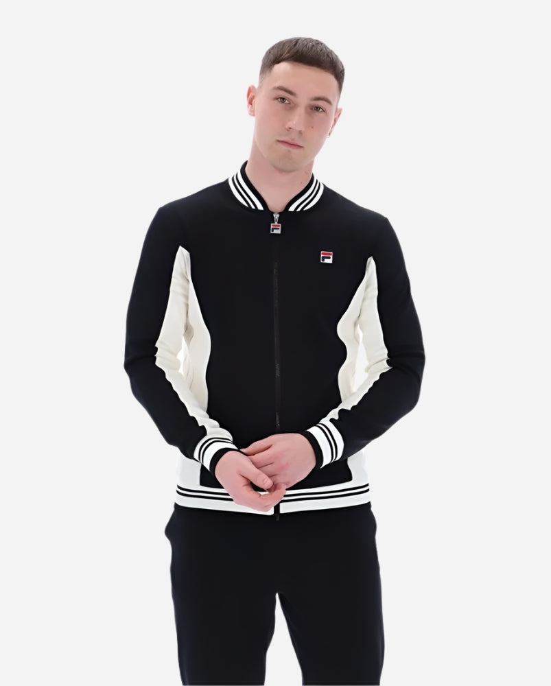 Fila SETTANTA Track Top Black/Gardenia