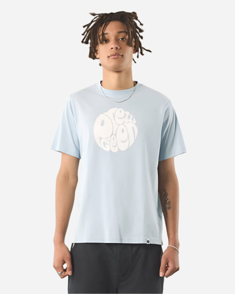 Pretty Green GILLESPIE T Shirt Sky Blue