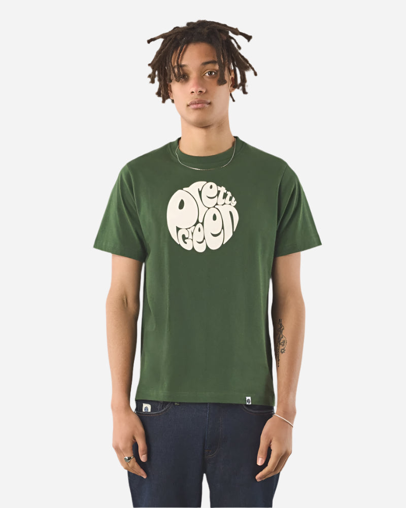 Pretty Green GILLESPIE T Shirt Forest Green