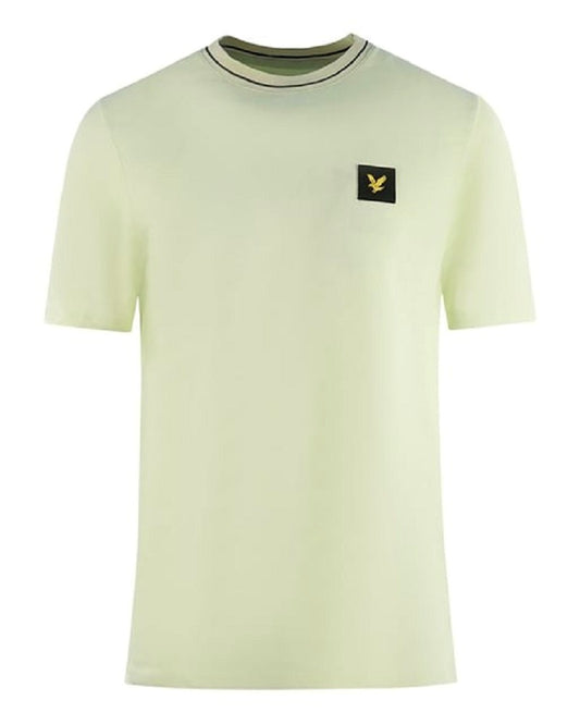 Lyle and Scott Casuals Tipped T Shirt Lucid Green