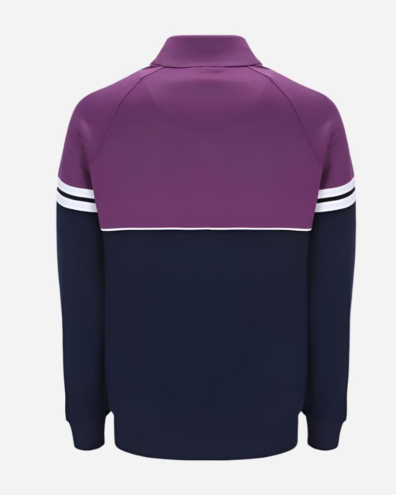 Sergio Tacchini Track Top NEW DAMARINDO in Blackberry/Gardenia