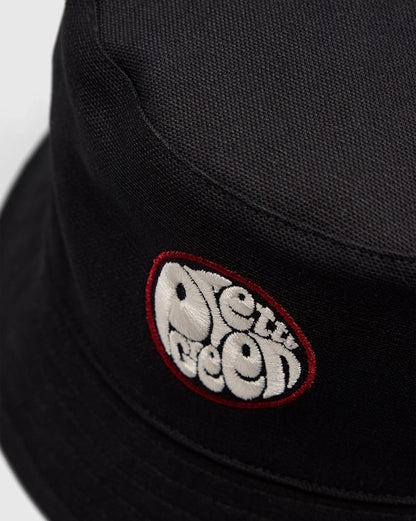 Pretty Green Reversible Paisley Bucket Hat Black/Paisley