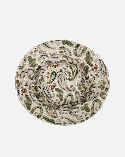 Pretty Green Reversible Bucket Hat Aquarelle/Green