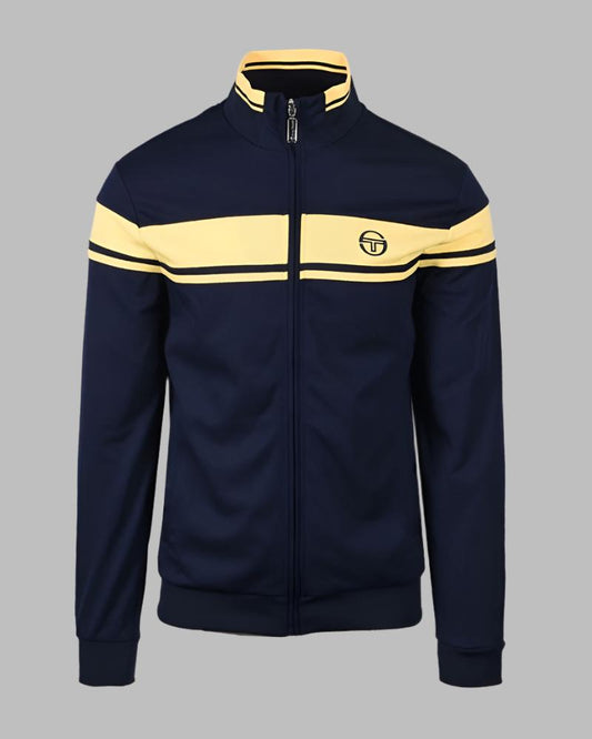 Sergio Tacchini DAMARINDO Track top Maritime Blue/ Lemon Drop