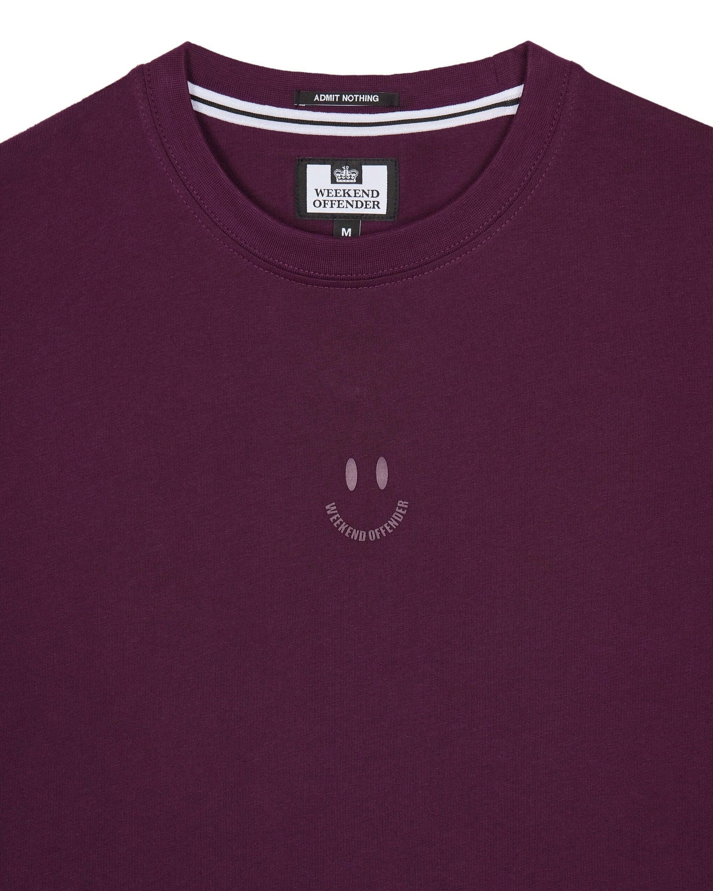 Weekend Offender T Shirt SMILE Acai Berry