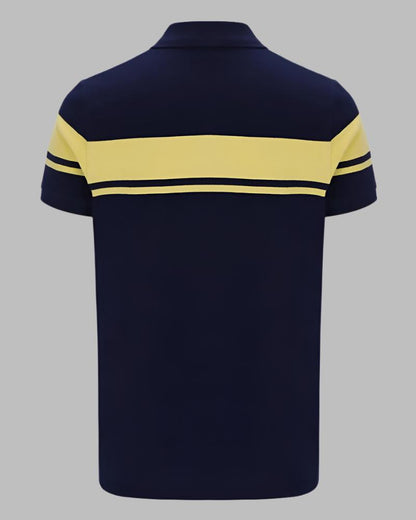 Sergio Tacchini YOUNG LINE Polo Maritime Blue/Lemon Drop