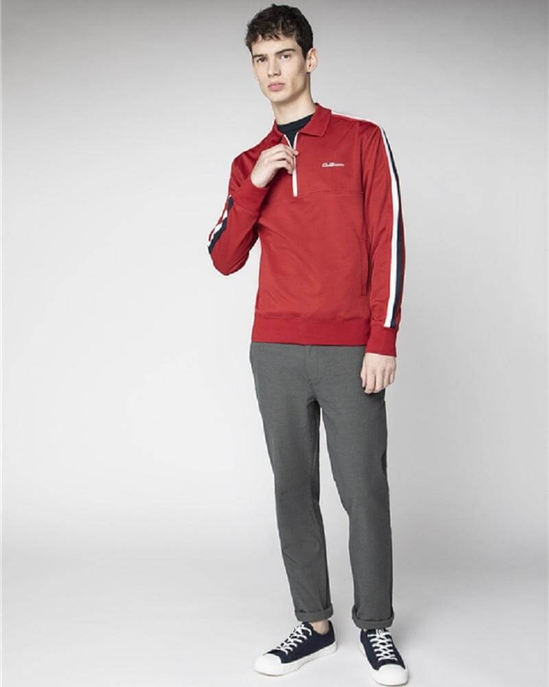 Ben sherman outlet zip sweater