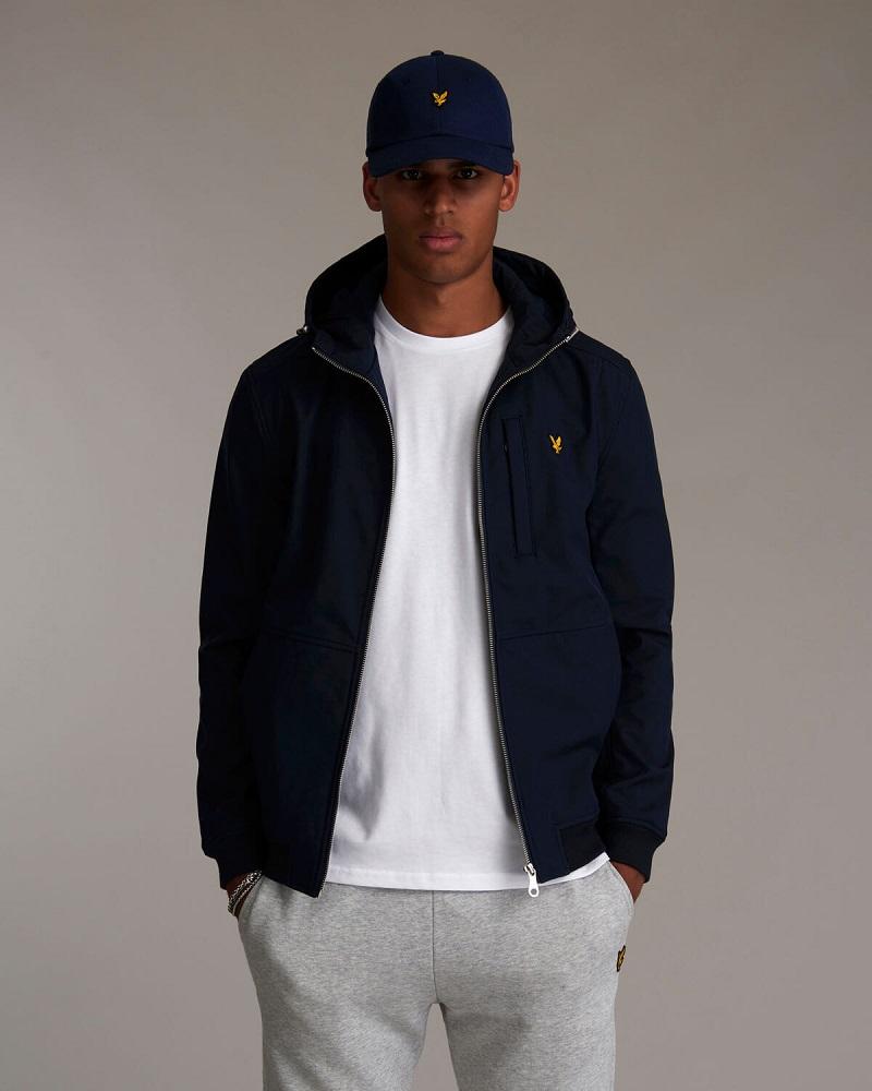 Lyle and scott clearance soft shell hooded jacket