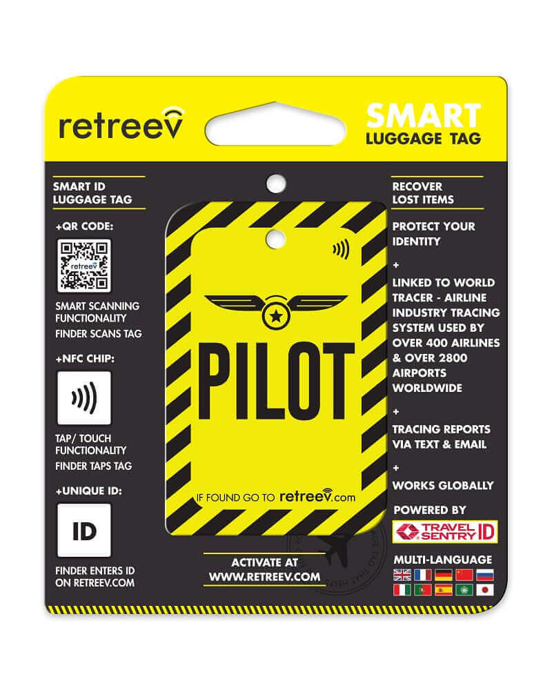 Retreev Smart Luggage Tag PILOT Retreev Smart Tag